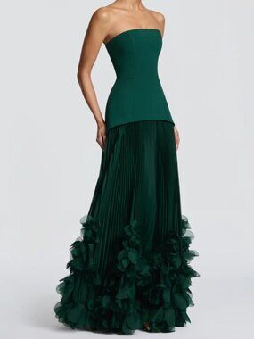Baby Boo - Seraphina Gown - Emerald